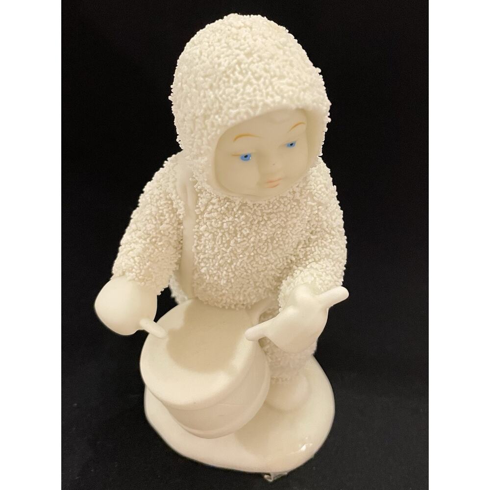 Vintage 1999 Dept 56 Snowbabies I'll Play a Christmas Tune comes in Original Box